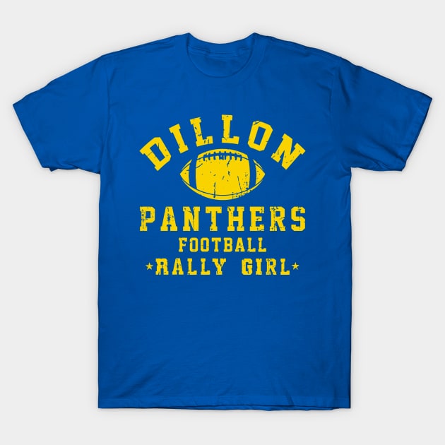 Dillon Panthers Football Rally Girl // FNL FanArt T-Shirt by darklordpug